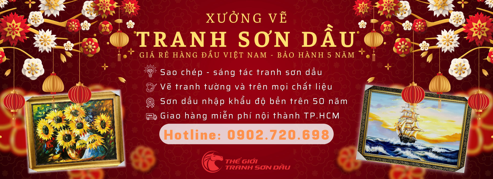 Thế Giới Tranh Sơn Dầu