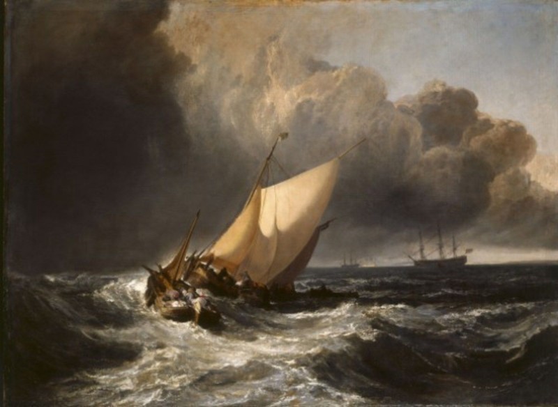 Bức tranh Bateau Hollandais dans la Tempête.jpg