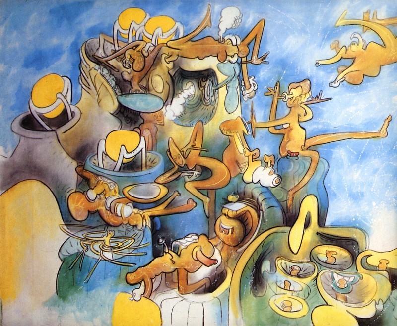 Bức tranh Elle Loge La Folie.jpg