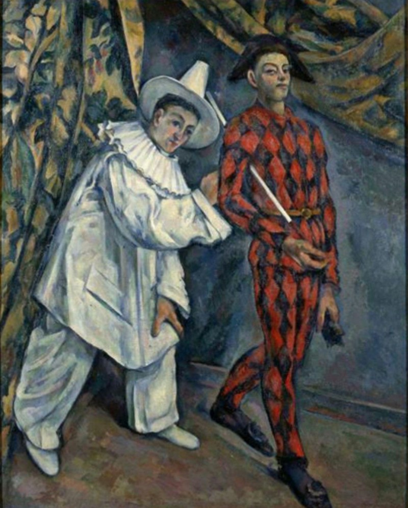 Bức tranh Mardi Gras (Pierrot et Arlequin.jpg