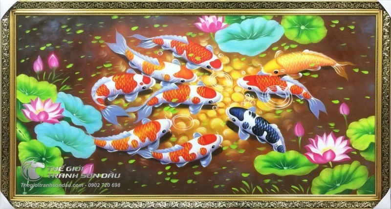 Tranh Cá Chép Đẹp Giá Rẻ Treo Phòng Khách.jpg