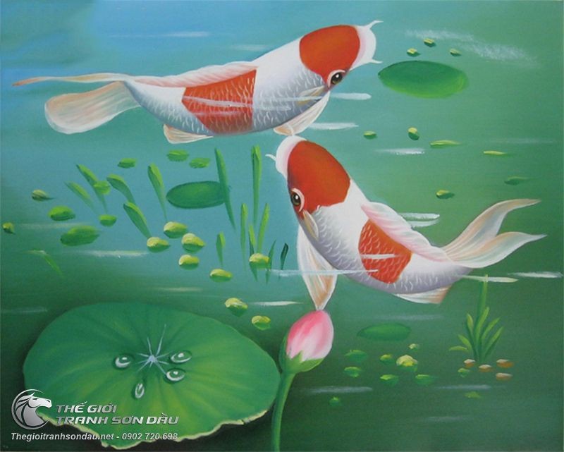 Tranh Cá Chép Hoa Sen.jpg