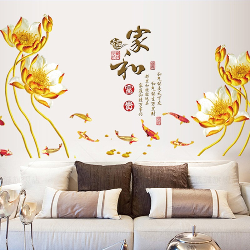 Tranh cá chép sen vàng đắp nổi.jpg