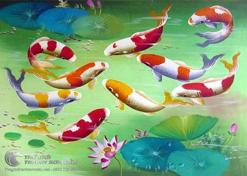 Tranh Cẩm Lý Hoa Sen Lá Sen.jpg