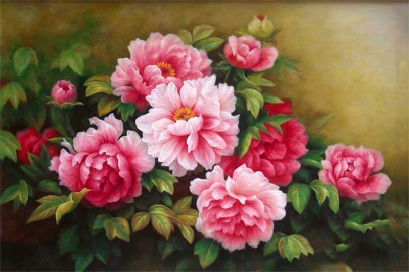 Tranh Hoa Mẫu Đơn Treo Phòng Khách.jpg