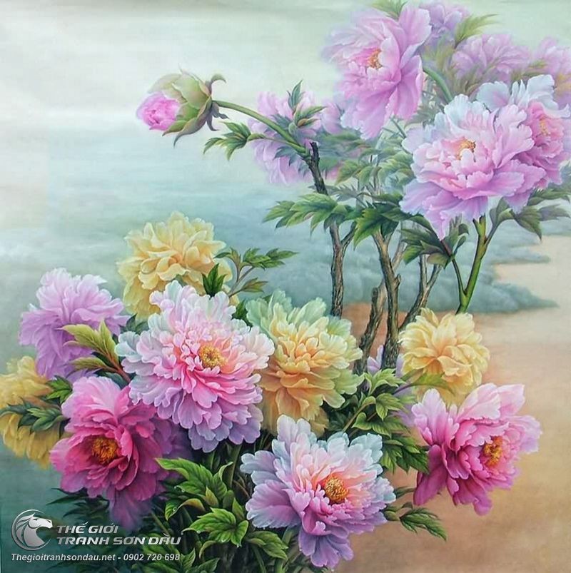 Tranh Hoa Mẫu Đơn Và Mây.jpg