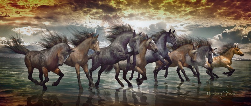 Tranh mã đáo thành công 3D ấn tượng.jpg