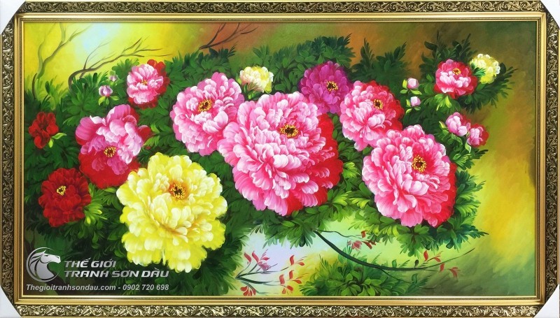 Tranh Phong Thủy Hoa Mẫu Đơn.jpg