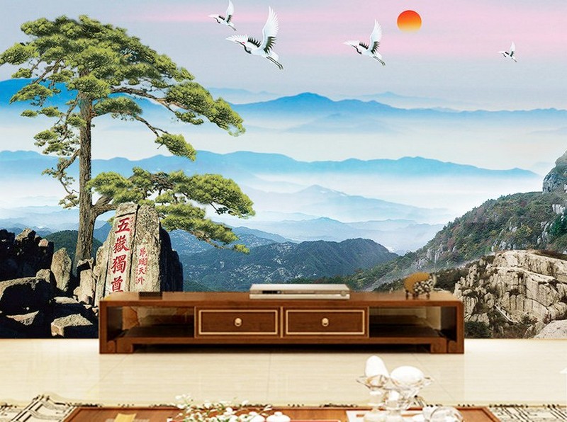 tranh sơn thủy tùng hạc 3D.jpg