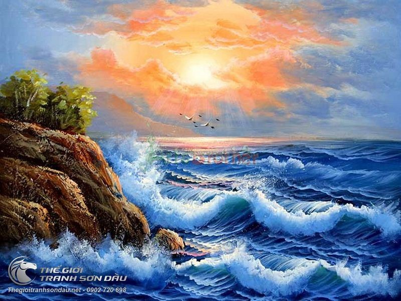 Tranh Sóng Dồn Dập Sô Bãi Đá.jpg