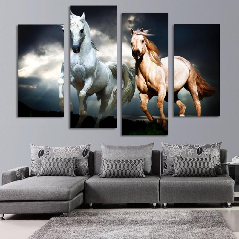 Tranh song mã thành công phòng khách.jpg