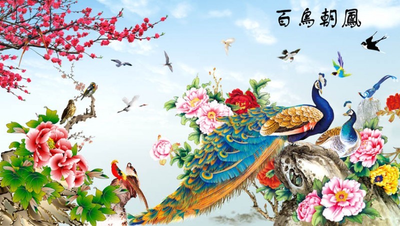 Tranh vẽ bách điểu triều phụng.jpg