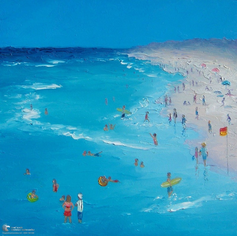 Tranh Vẽ Cảnh Biển Vào Mùa Hè.jpg