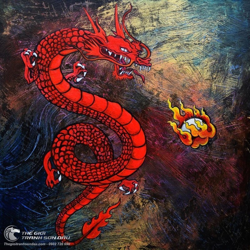 Tranh Vẽ Rồng Đỏ Phun Ngọc Lửa.jpg