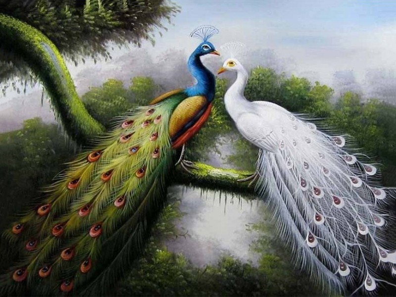 Tranh Vợ Chồng Công Hạnh Phúc Bên Nhau.jpg