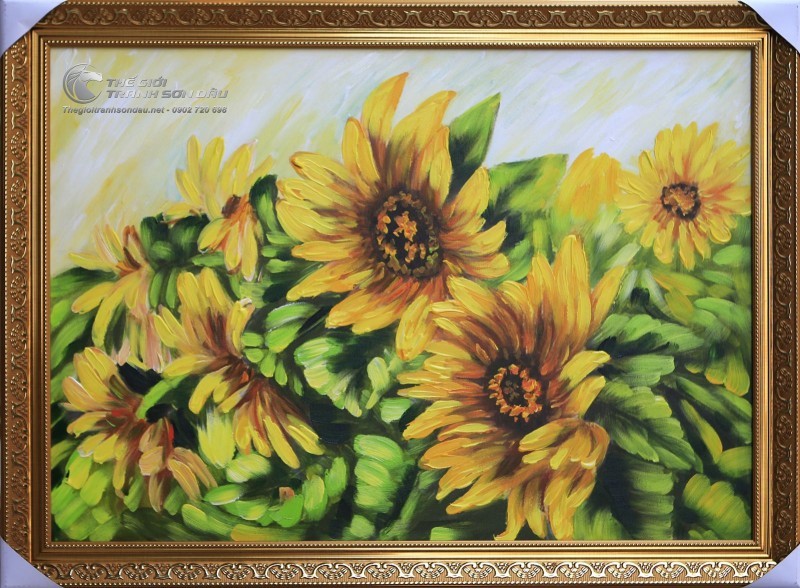 Tranh Vườn Hoa Hướng Dương Đẹp.jpg