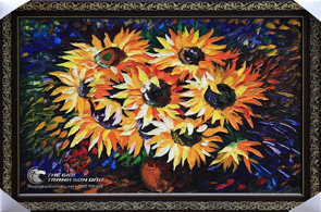 Tranh Hoa Hướng Dương