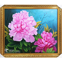 Tranh Hoa Mẫu Đơn