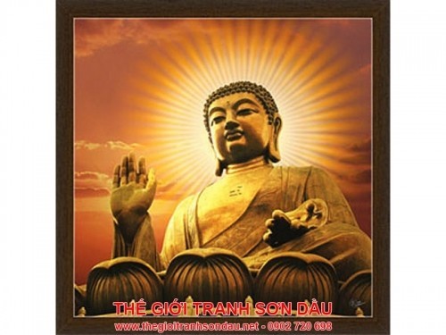 Tranh Sơn Dầu Vẽ Phật TP189