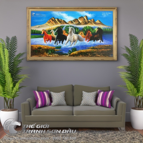 Bức Tranh Mã Đáo Thành Công Đẹp Giá Rẻ