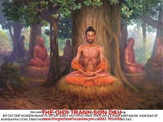 Tranh Sơn Dầu Vẽ Phật TP187