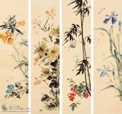 Tổng hợp các loại tranh tứ quý phong thủy