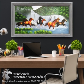 Tranh Bát Mã Mã Đáo Thành Công