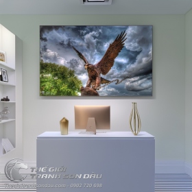 Tranh Bức Tượng Đại Bàng