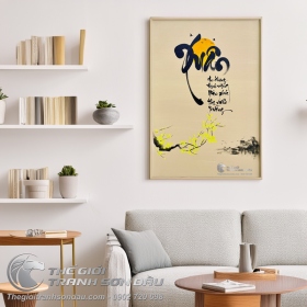 Tranh Chữ Xuân An Khang Thịnh Vượng Đẹp Giá Rẻ