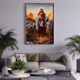 Tranh Chúa Jesu Đấng Chăn Chiên Nhân lành