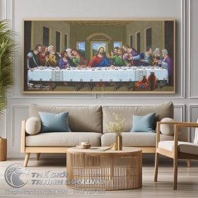 Tranh Chúa Jesu Trên Bàn Tiệc Ly