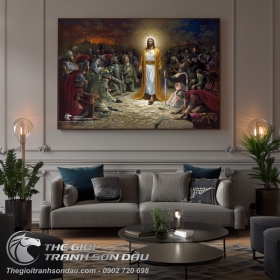 Tranh Chúa Jesu Với Các Binh Lính Ai Cập