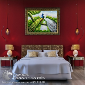 Tranh Công Phong Thủy Đẹp Giá Rẻ