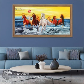 Tranh Mã Đáo Thành Công Hợp Gia Chủ Mệnh Thủy