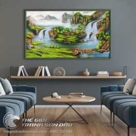 Tranh Phong Cảnh Sơn Thủy Hữu Tình