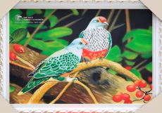 Tranh Sơn Dầu Đôi Chim Uyên Ương Làm Quà Cưới