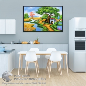 Tranh Sơn Dầu Đồng Quê