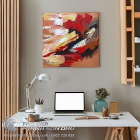 Tranh Trừu Tượng Cảm Xúc Số Năm