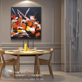 Tranh Trừu Tượng Mạnh Mẽ Số Một