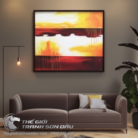 Tranh Trừu Tượng Ranh Giới Chân Trời