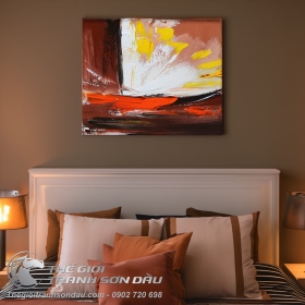 Tranh Trừu Tượng Vết Cắt Số Bảy