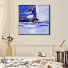 Tranh Trừu Tượng Vết Cắt Số Sáu