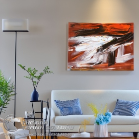 Tranh Trừu Tượng Vệt Phóng