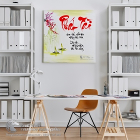 Tranh Vẽ Phát Tài Tặng Khai Trương Cửa Hàng Đẹp