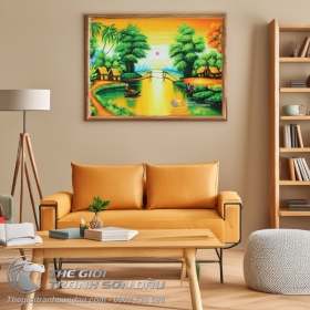 Tranh Vẽ Về Quê Hương Sông Nước