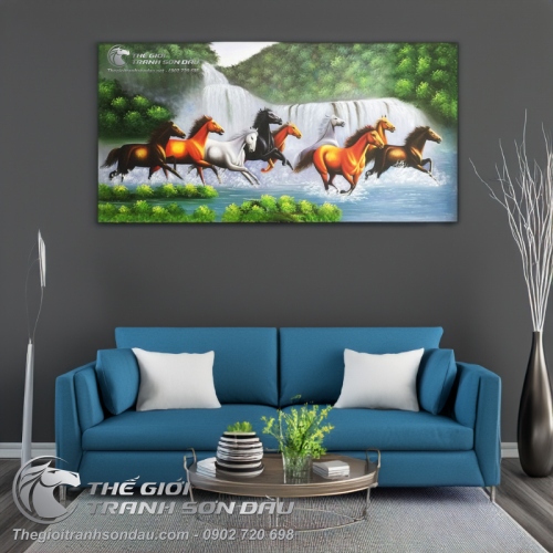 Tranh Bát Mã Mã Đáo Thành Công