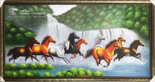 Tranh Bát Mã Mã Đáo Thành Công