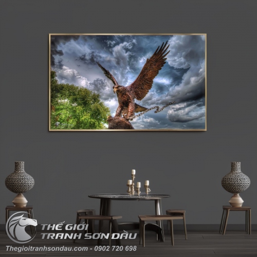 Tranh Bức Tượng Đại Bàng