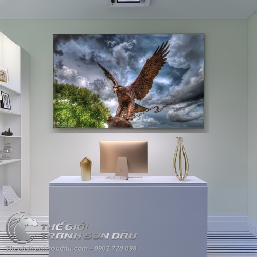 Tranh Bức Tượng Đại Bàng