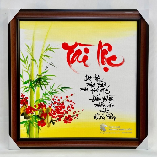 Tranh Chữ Tài Lộc Tặng Khai Trương Đẹp Ý Nghĩa